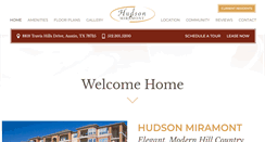 Desktop Screenshot of hudson-miramont.com
